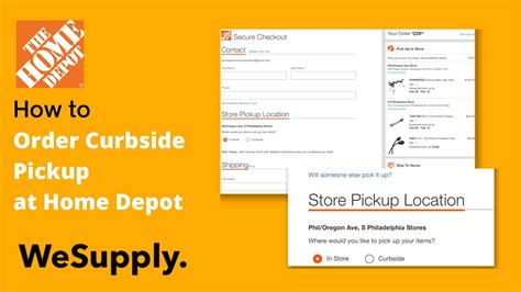 home depot same day pickup|home depot curbside pickup locations.